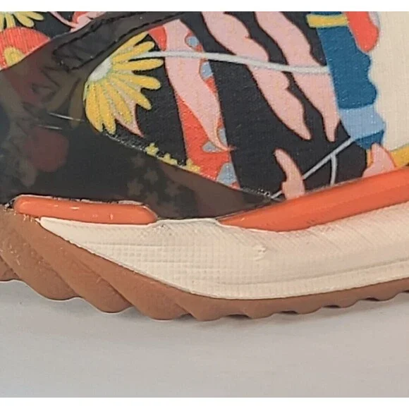 The North Face Vectiv Escape Trail Shoes Women's Size 7 Orange Great Condition - Picture 9 of 11